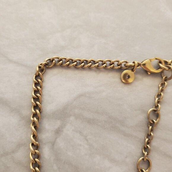 ✨ J.Crew Rhinestone Crystals Cluster Stacked Colorful Statement Necklace ✨ - Picture 3 of 15